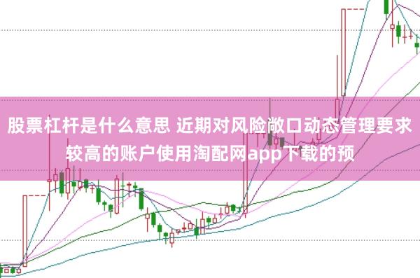 股票杠杆是什么意思 近期对风险敞口动态管理要求较高的账户使用淘配网app下载的预